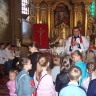 Msza św. i adoracja Krzyża z udziałem dzieci